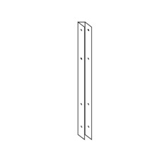 Bobrick U-Channel Bracket - 1001368 Bobrick U-Channel Bracket - 1001368