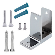 Jacknob 601840 One-Ear Wall Bracket Kit for 1-1/4-Inch Panels Jacknob 601840 One-Ear Wall Bracket Kit for 1-1/4-Inch Panels