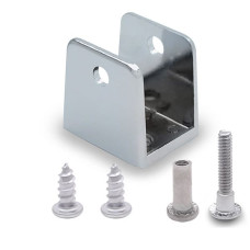 Jacknob 601910 U-Bracket Kit for 1-Inch Panels Jacknob 601910 U-Bracket Kit for 1-Inch Panels
