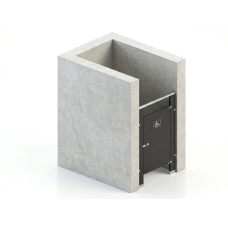 Bathroom Partitions - 1 Stall - Right Hand Between Walls Standard Bathroom Partitions - 1 Stall - Right Hand Between Walls Standard
