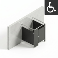 Bathroom Partitions - 1 Stall - Right Hand Free Standing ADA Bathroom Partitions - 1 Stall - Right Hand Free Standing ADA