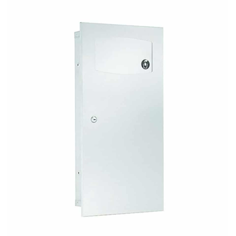 Bradley 3257 - 2.8 Gallon Frameless Waste Receptacle