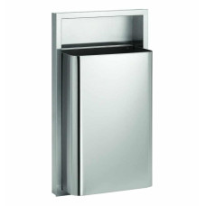 Bradley 344 - 12 Gallon Framed Waste Receptacle