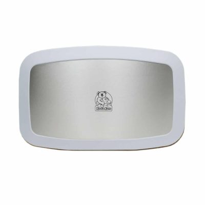 Koala Kare KB200-01SS wall baby changing station with stainless steel.