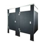 Solid Plastic Bathroom Partitions at Partitions Plus