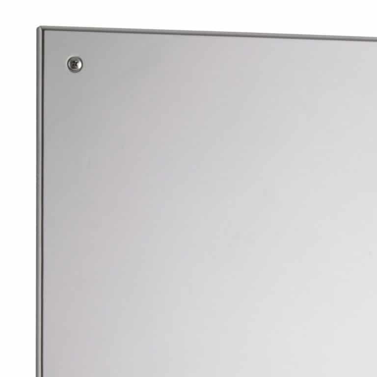 Bobrick Frameless Stainless Steel Mirror B-1556 - Partition Plus