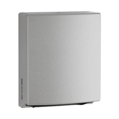 Bobrick Contura Surface Mount Paper Towel Dispenser B-4262 against white.