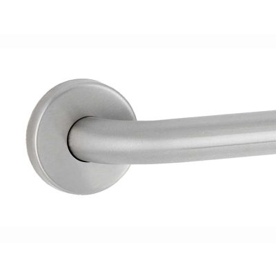 Bobrick 1 ¼” Diameter Straight Grab Bar B-5806, snap covers.