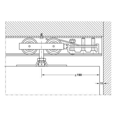 Top of the Front View of the Hawa 160/A