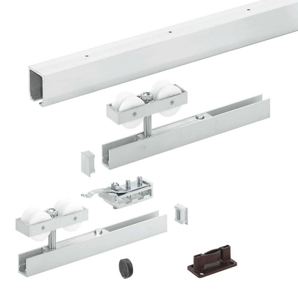 Hawa Junior 160/B Sliding Door Kit - High Capacity - Partition Plus