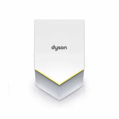 White Dyson Airblade V hand dryer