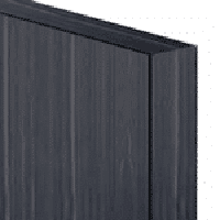 A blue gray laminate partition illustration.