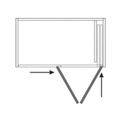 Folding Concepta 25 features a "fold open, then slide away" method of operation.