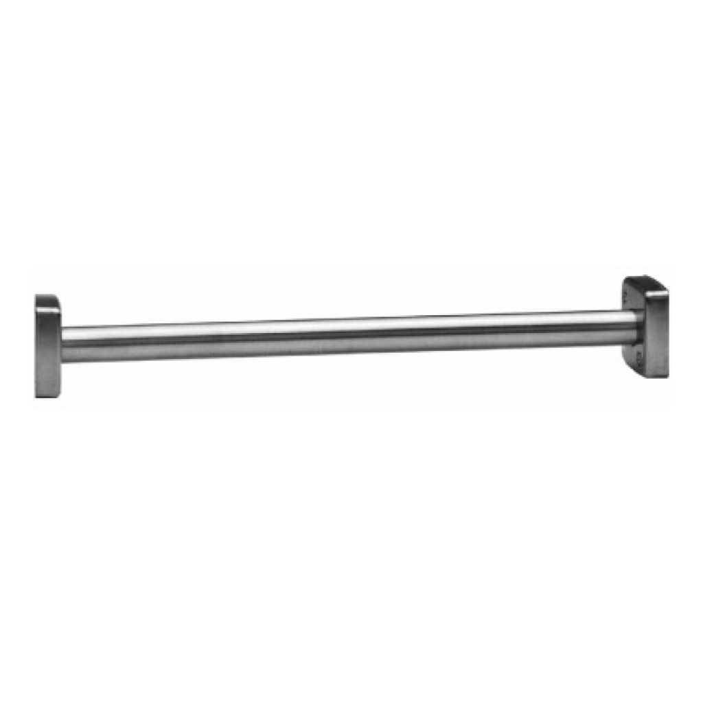 Bobrick Heavy-Duty Shower Curtain Rod B-6107 - Partition Plus