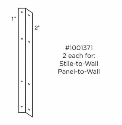 Bobrick Angle Bracket - 1001371 - Image 3