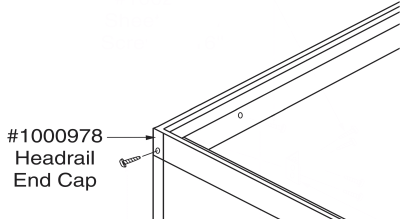 Bobrick Grip-Resistant Headrail Endcap - 1000978 - Image 3