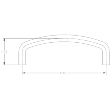 Sketch of Bobrick 1000312 Door Handle
