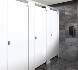 Powder Coated Steel Bathroom Stalls - Low Cost - Partition Plus