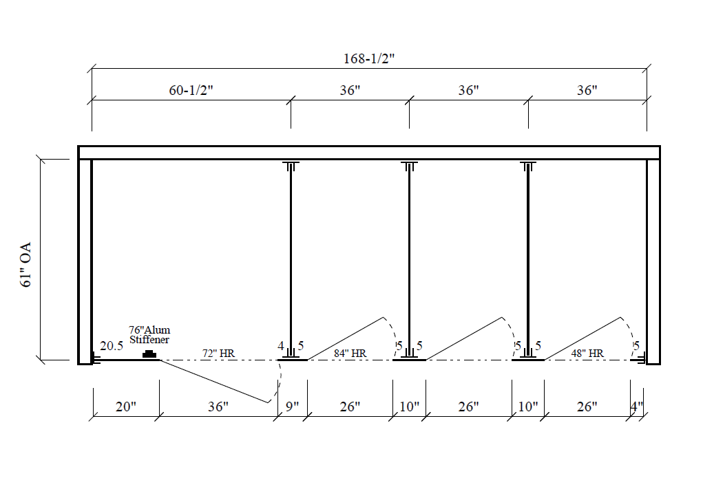 Bathroom Partitions - 4 Stalls - Left Hand Between Walls ADA - Image 2