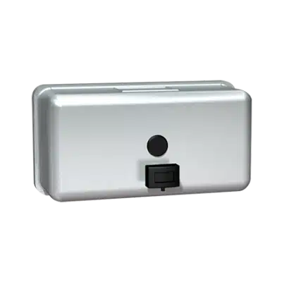 Photograph of ASI 0345 Liquid Soap Dispenser – Horizontal – Surface Mounted