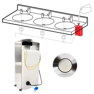 Photo of ASI 0387 Top Fill Port With Multi-Feed Tank for 0388 & 0389
