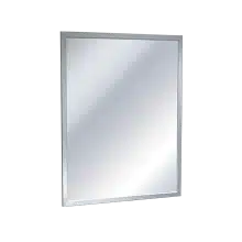 Photo of ASI 0600 Series Stainless Steel Inter-Lok Angle Frame Mirror