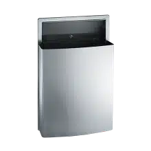 Photo of ASI 20458 ROVAL™ Semi-Recessed Removable Waste Receptacle