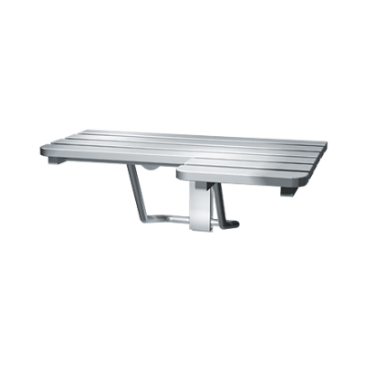 Photo of ASI 8208-L - Folding Shower Seat, Stainless Steel – Left Hand, ADA