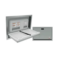 Photo of ASI 9013 Baby Changing Station – STAINLESS STEEL, Recessed
