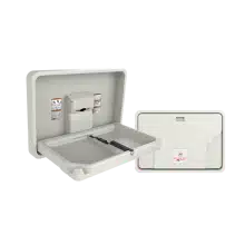 Photo of ASI 9014 Baby Changing Station, HORIZONTAL – PLASTIC, Surface Mounted