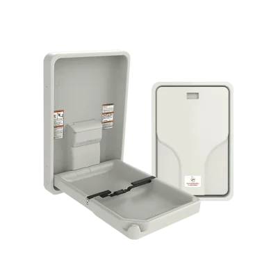 Photo of ASI 9015 Baby Changing Station, VERTICAL – PLASTIC, Surface Mounted