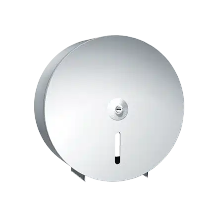 ASI - 0042/0042-41 - Single Jumbo Roll Toilet Tissue Dispenser – Round – Surface Mounted