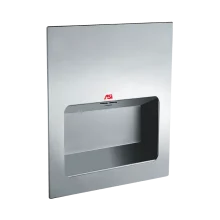 ASI - 0135 - TURBO-TUFF™ Recess mounted HIGH-SPEED ADA Hand Dryer
