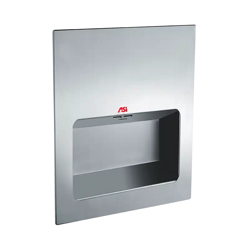 ASI - 0135 - TURBO-TUFF™ Recess mounted HIGH-SPEED ADA Hand Dryer