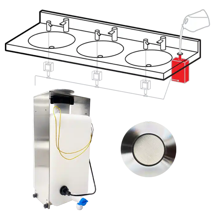 ASI - 0387 - Top Fill Port With Multi-Feed Tank for 0388 & 0389