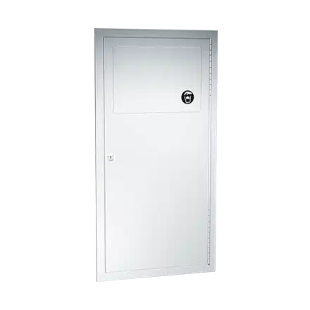 ASI - 04733 - Traditional™ Waste Receptacle – Recessed – 3 gal.