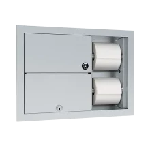 ASI – 04822 – Toilet Tissue Dispenser / Napkin Disposal – Recessed