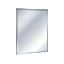 ASI - 0600 Series - Stainless Steel Inter-Lok Angle Frame Mirror
