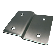 Bobrick Alcove Joggle Bracket Panel In-Line with Stile - 1000282