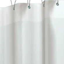 ASI - 1200-V - Shower Curtain – 10 ga. White Vinyl, Various Widths