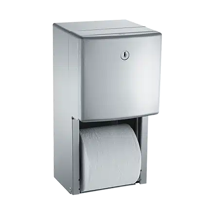 ASI - 20030/20031 - Roval™ Twin Hide-A-Roll Toilet Tissue Dispenser