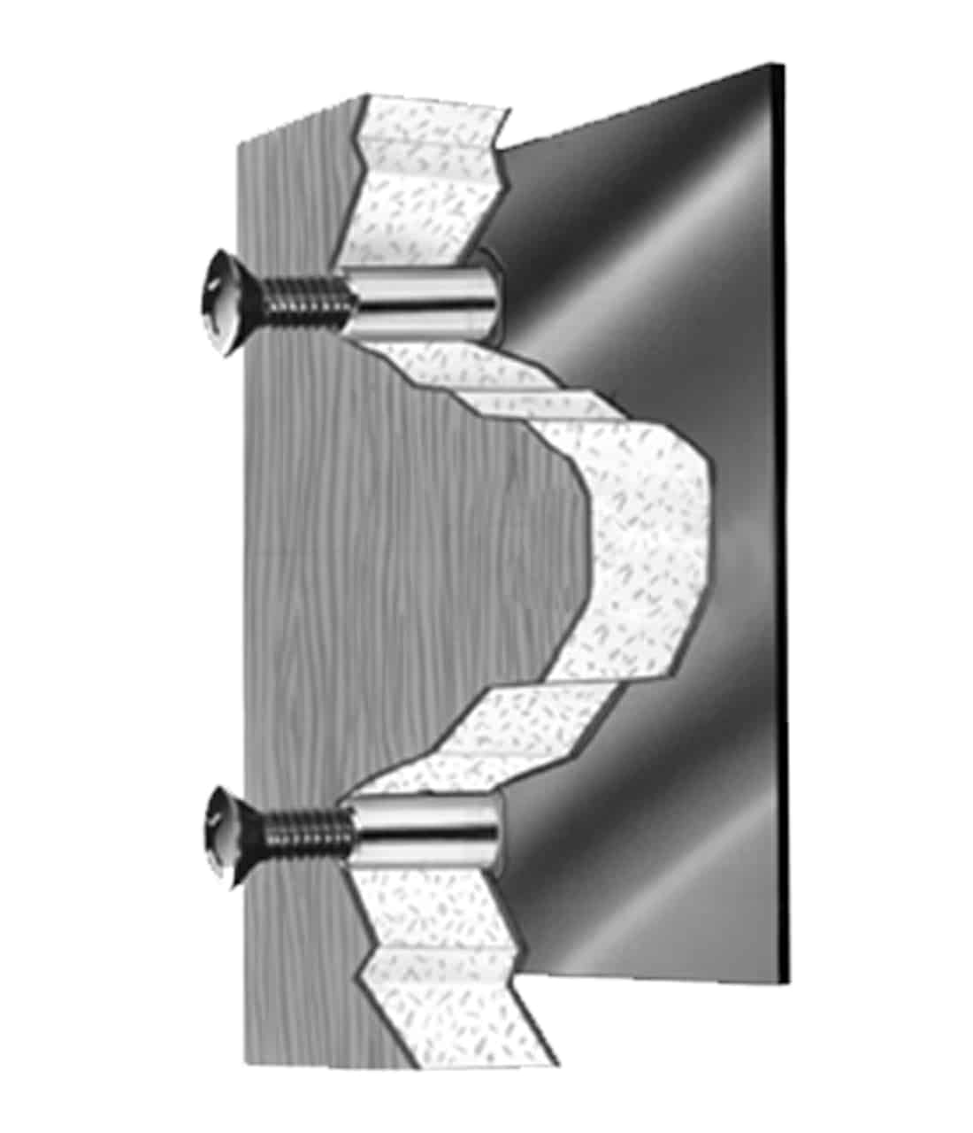 Bobrick Grab Bar Anchor Device - 2583/2586