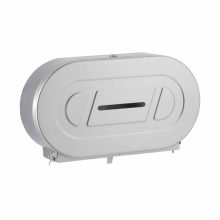 Bobrick Classic Surface Mount Twin Jumbo Roll Toilet Tissue Dispenser B-2892