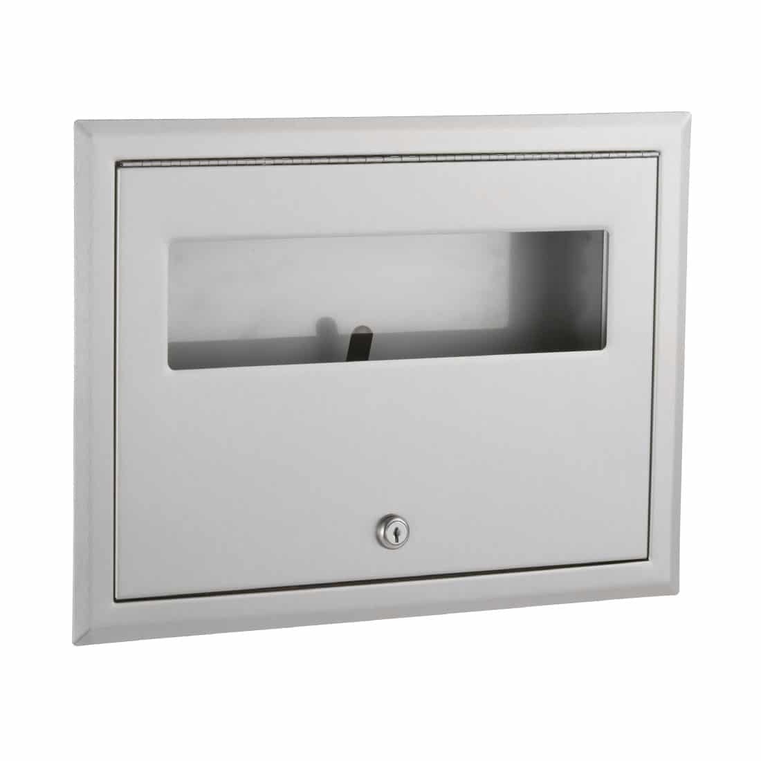 Bobrick Classic Recessed Seat Cover Dispenser B-301
