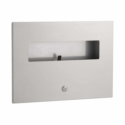 Bobrick Recessed Toilet Seat Cover Dispenser B-3013