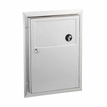 Bobrick Partition Mounted Sanitary Napkin Disposal B-354