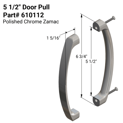 Hadrian Back-to-Back Door Pull Kit - 610112 - Image 4
