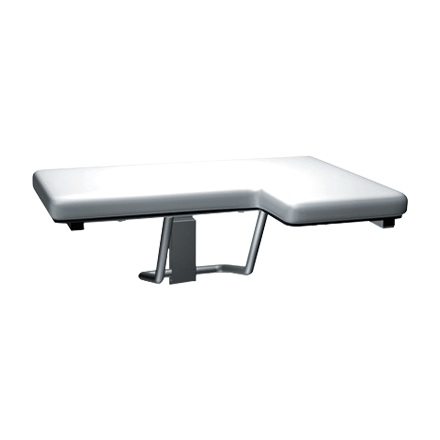 ASI - 8205 - Folding Shower Seat, Padded – L Shaped – ADA