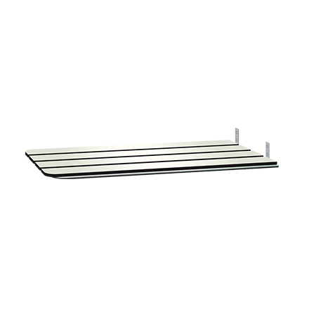 ASI - 8358 - Fold-up Tub Seat – Solid Phenolic – Ivory, ADA