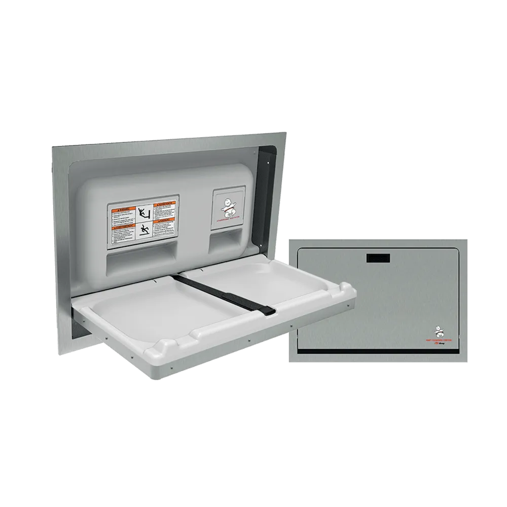 ASI - 9013 - Baby Changing Station – Stainless Steel